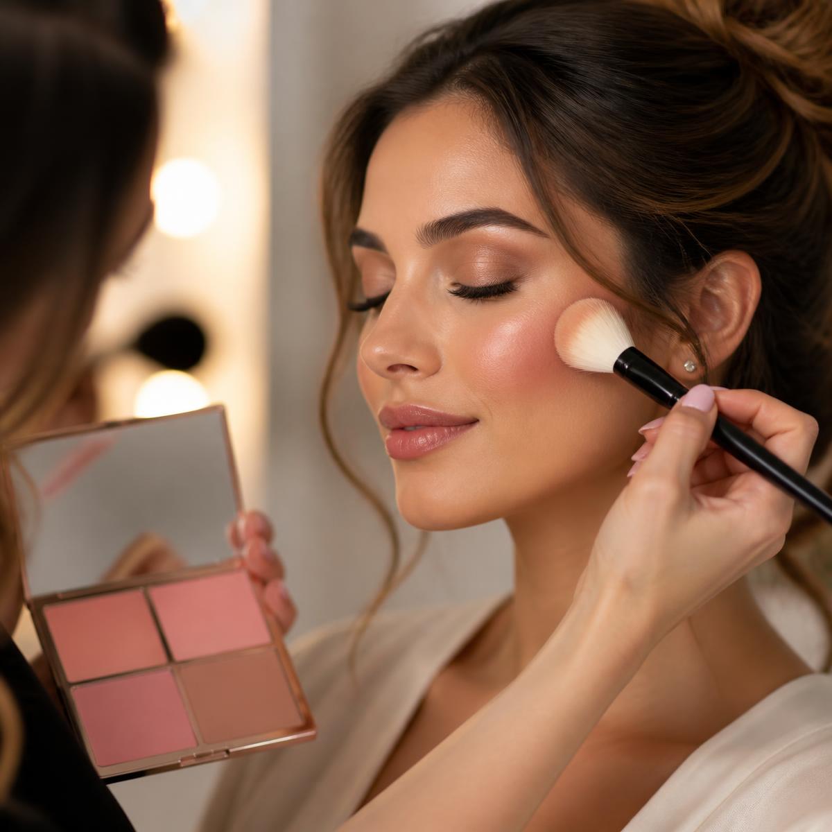 Maquillaje y peinado